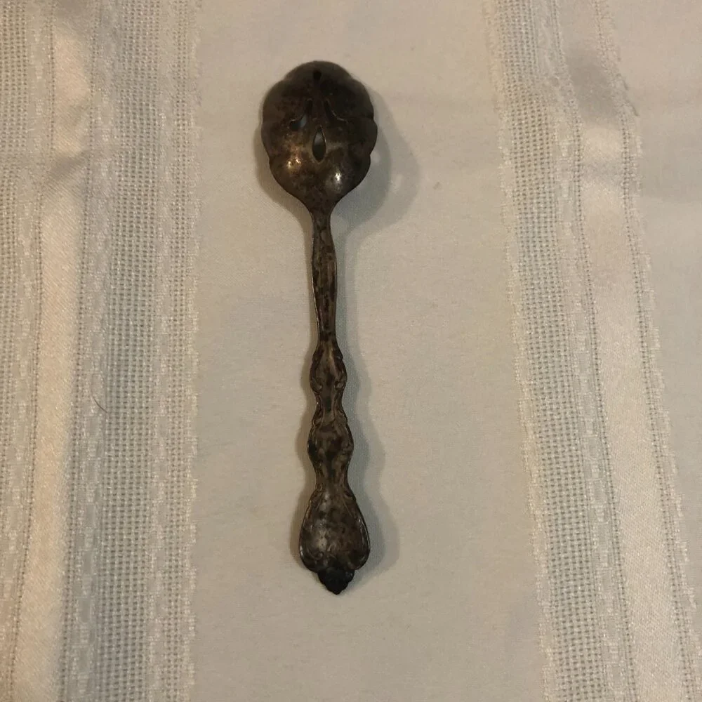 Vintage Silverplate Serving Spoon
